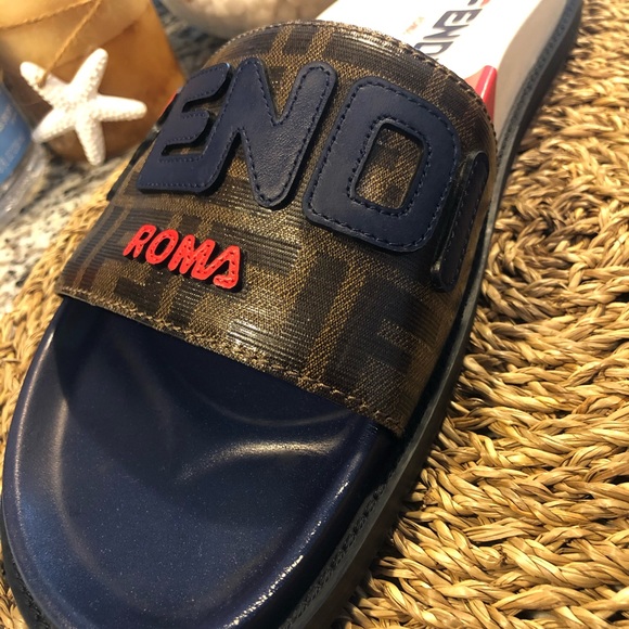 Fendi mania slides (unisex) - Picture 7 of 8